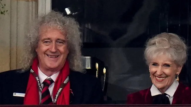 Sir Brian May spotted at cricket match days after revealing ‘scary’ stroke