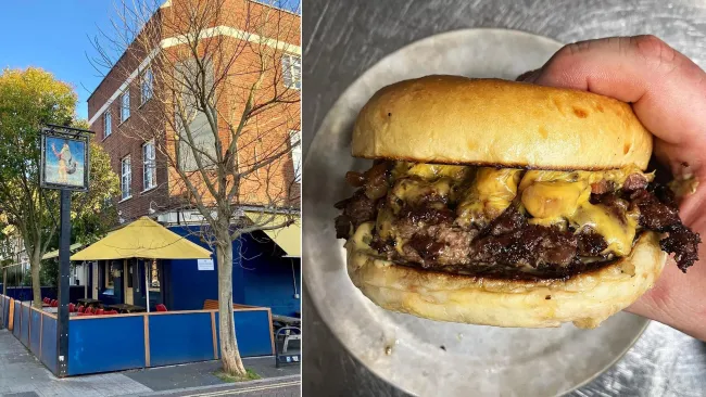 London pub crowned the best place to get a burger in the UK