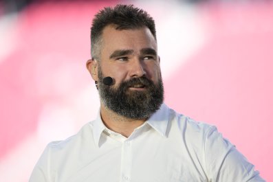 How Taylor Swift and Travis Kelce Reacted to Jason Kelce's Wardrobe Malfunction