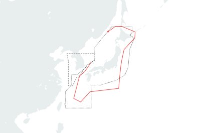 Map Shows Russian Military Planes Encircling US Ally Japan