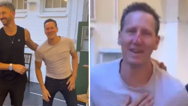 Ex-Strictly pros ‘mock’ BBC show’s bullying claims as blood drips from dancer’s nose