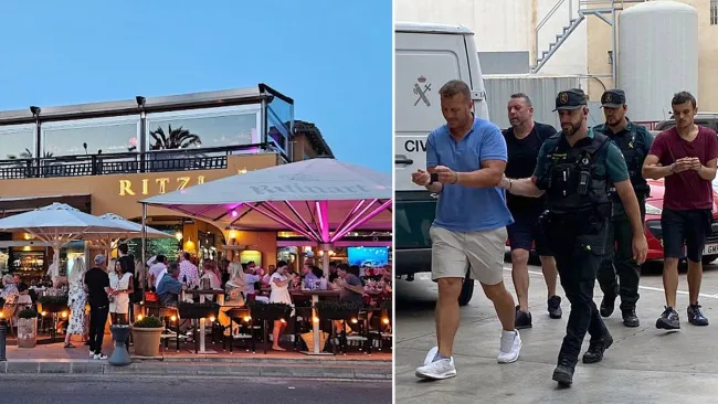 British tourists arrested after £5000 ‘bar rampage’ in Majorca