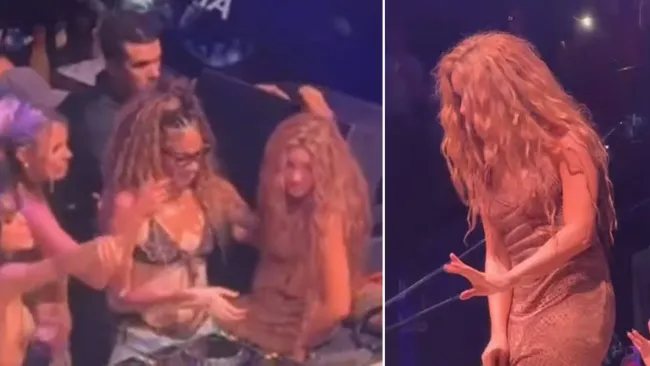 Shakira leaves stage abruptly mid-dance causing concern from worried fans