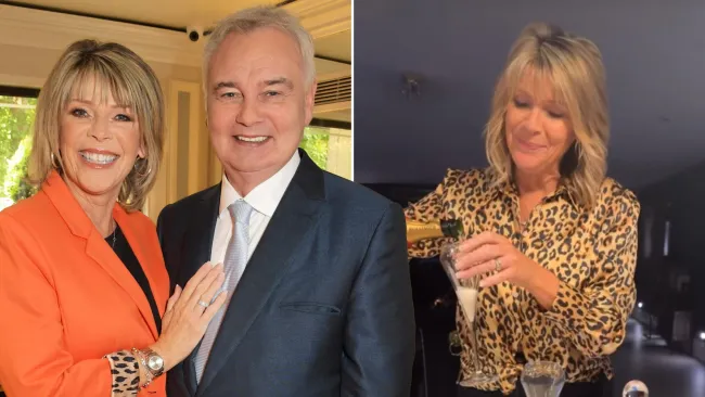 Ruth Langsford ‘parties through the pain’ after Eamonn Holmes split