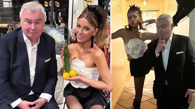 Kate Beckinsale and Eamonn Holmes pose in ‘outrageous’ pictures on night out