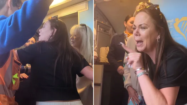 Ryanair passenger screams ‘meet me outside this aircraft’ in foul-mouthed rant