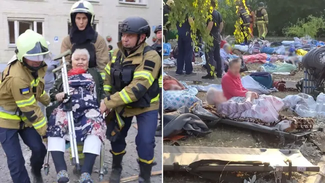 Putin’s guided bombs destroy care home where hundreds lived