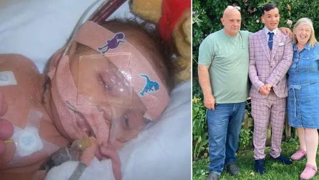 My baby boy started grunting – then doctors told us he’d probably die