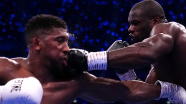 Anthony Joshua defeated by Daniel Dubois in IBF world heavyweight title at Wembley Stadium