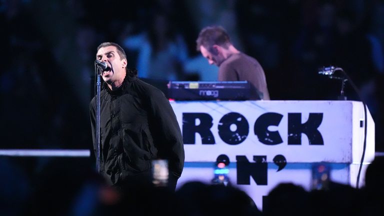 Liam Gallagher hits back at 'imposters' criticising his 'angelic tones' during Wembley gig