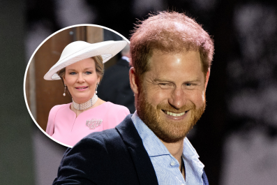 Prince Harry Arrives in New York for Dinner With European Queen