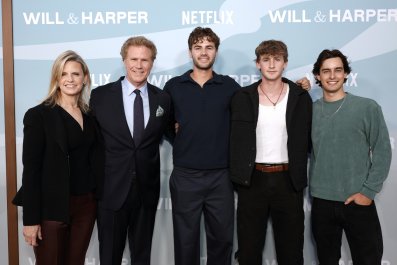 Will Ferrell Makes Rare Red Carpet Appearance With 2 of His Sons