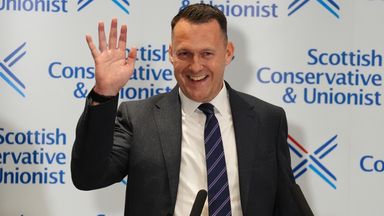 Russell Findlay replaces Douglas Ross as new leader of the Scottish Conservatives