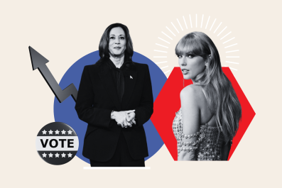 Where is the Taylor Swift Bump For Kamala Harris?