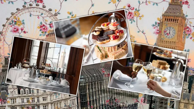 Tea time with a twist – experience the London Eye’s exclusive afternoon tea experience