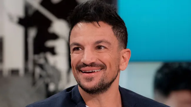 Peter Andre wished ‘best of luck’ by surprising Tory ahead of his performance