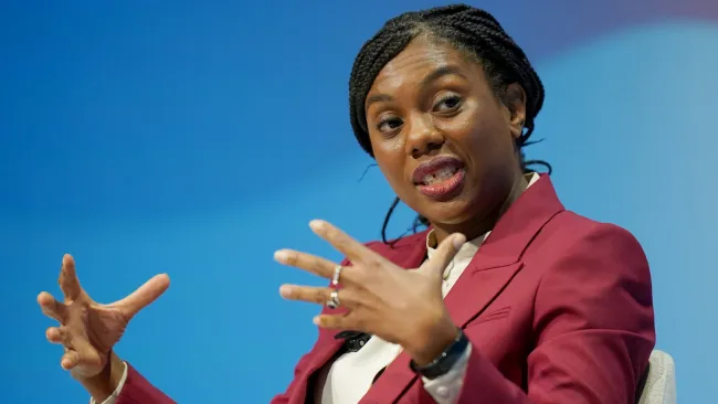 Kemi Badenoch says people are ‘scared to have families’ after maternity pay row