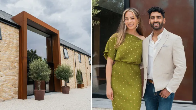 Grand Designs fans stunned as influencers finish mad build – but brand it ‘Travelodge’