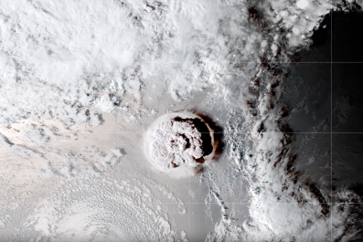 Volcano Set Off by Explosion With Force of 'Five Underground Nuclear Bombs'